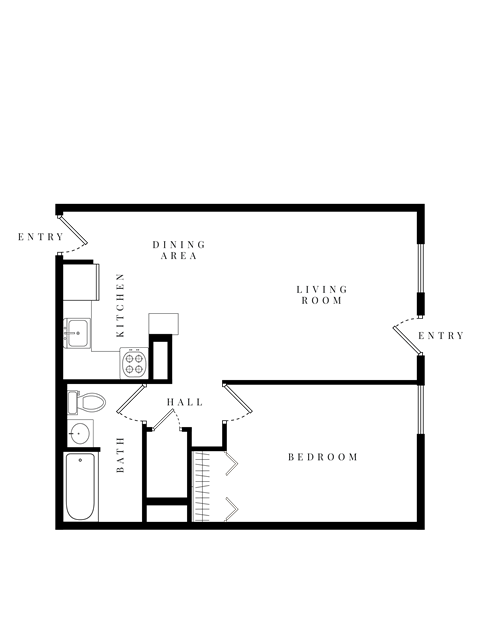 220 Somerville Avenue 1 Bed Apartment, Affordable for Rent - Photo Gallery 22